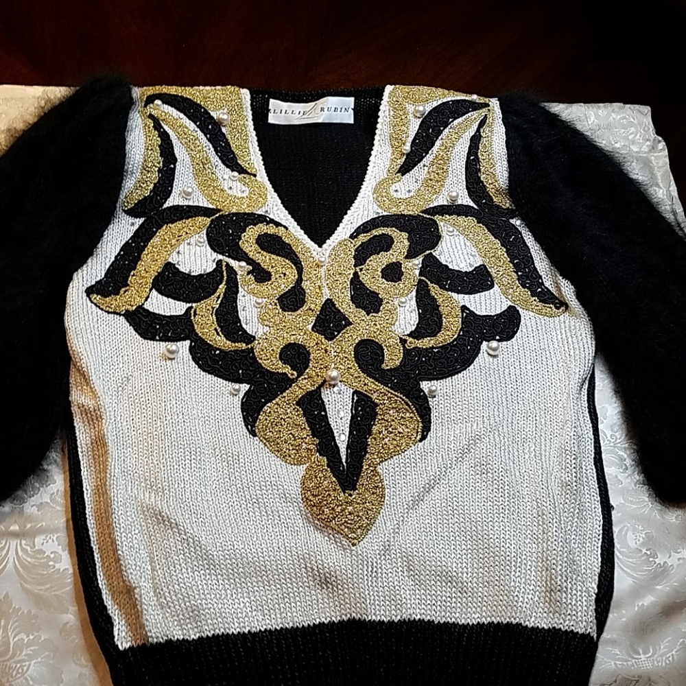 Lillie Rubin evening sweater.